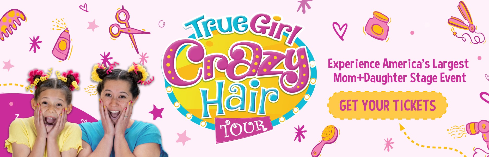 True Girl Crazy Hair Tour!!